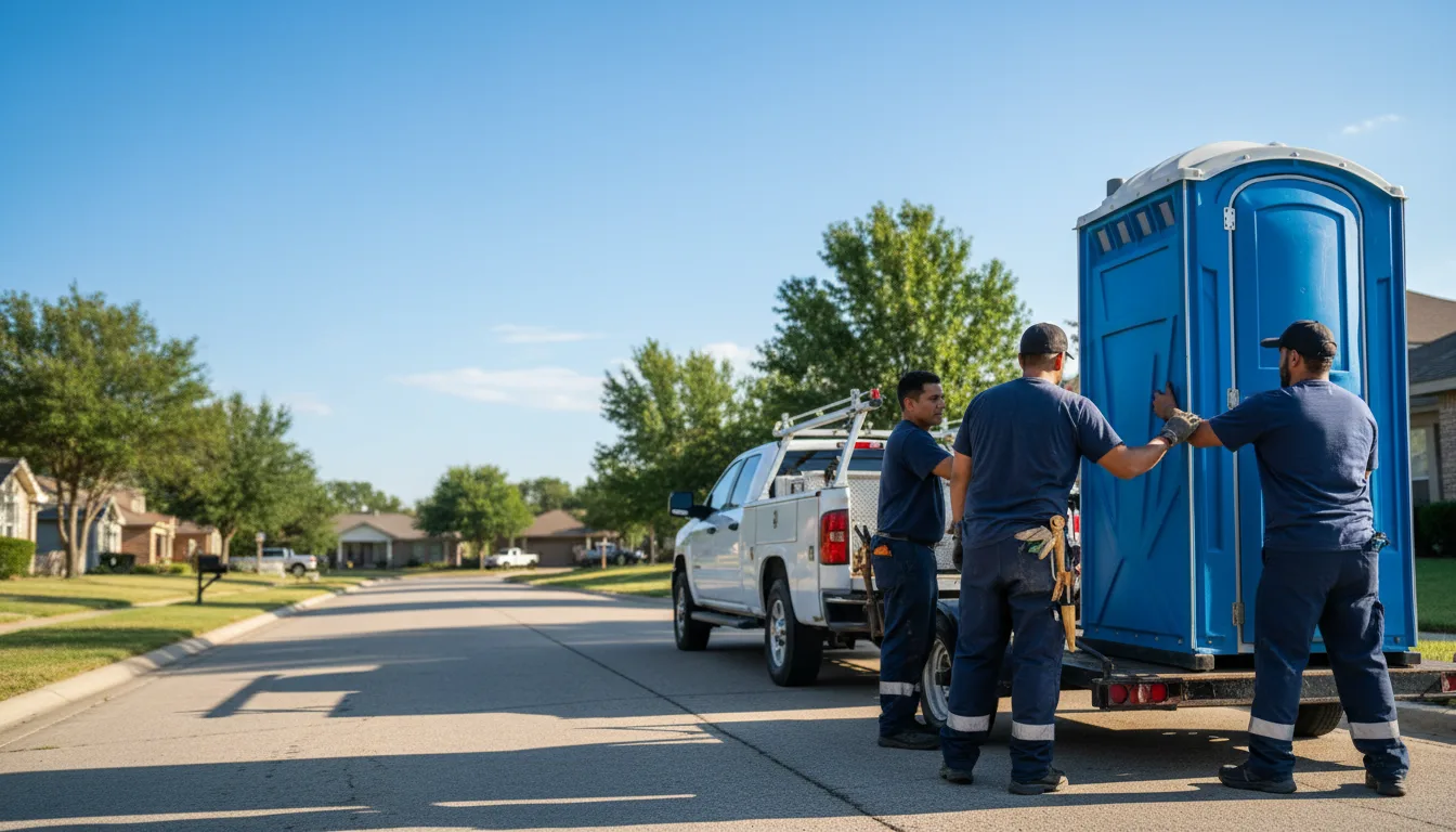 Portable Toilet Rental in Braman, OK near me